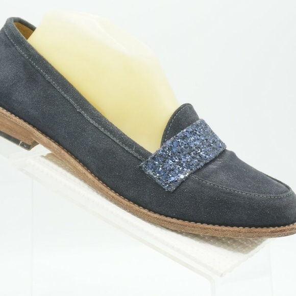 Bobbies Paris Size 9 M Blue Suede Womens C2B C12
